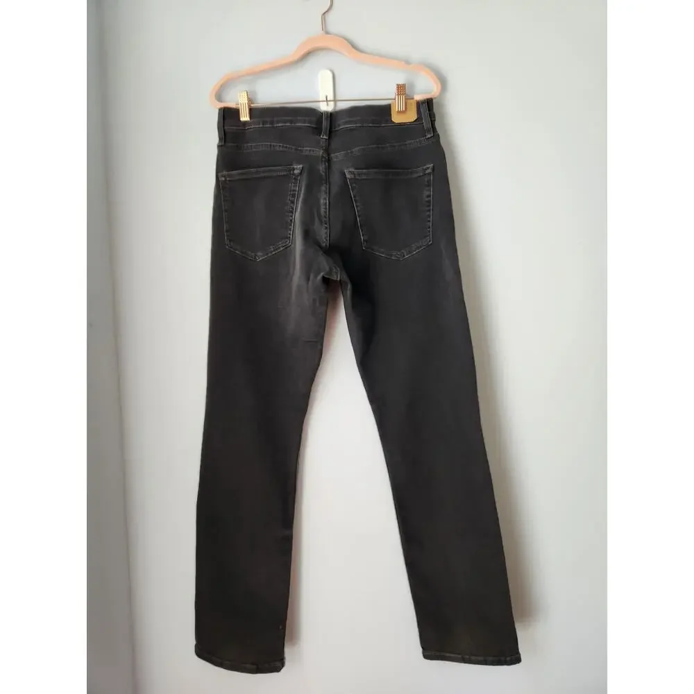 NWT J. Crew Men's 770™ Straight-Fit Stretch Jean In Dark Charcoal Wash Black 30